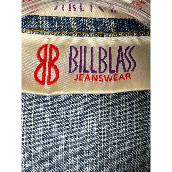 Bill Blass Jeanswear Women's Denim Jacket Size PS Vintage Jean - Picture 10 of 11